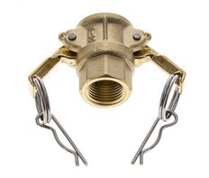Camlock DN 15 (1/2'') Brass Coupling Rp 1/2'' Female Thread Type D MIL-C-27487