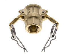 Camlock DN 15 (1/2'') Brass Coupling Rp 1/2'' Female Thread Type D MIL-C-27487