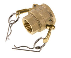 Camlock DN 20 (3/4'') Brass Coupling Rp 3/4'' Female Thread Type D MIL-C-27487