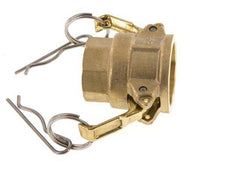 Camlock DN 20 (3/4'') Brass Coupling Rp 3/4'' Female Thread Type D MIL-C-27487