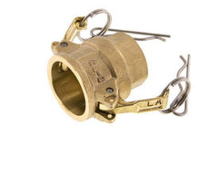 Camlock DN 20 (3/4'') Brass Coupling Rp 3/4'' Female Thread Type D MIL-C-27487