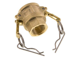 Camlock DN 20 (3/4'') Brass Coupling Rp 3/4'' Female Thread Type D MIL-C-27487
