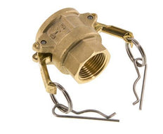 Camlock DN 20 (3/4'') Brass Coupling Rp 3/4'' Female Thread Type D MIL-C-27487