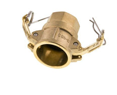 Camlock DN 25 (1'') Brass Coupling Rp 1'' Female Thread Type D MIL-C-27487