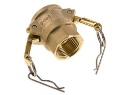 Camlock DN 25 (1'') Brass Coupling Rp 1'' Female Thread Type D MIL-C-27487