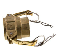 Camlock DN 32 (1 1/4'') Brass Coupling Rp 1 1/4'' Female Thread Type D MIL-C-27487