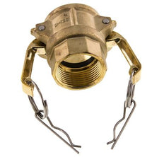 Camlock DN 32 (1 1/4'') Brass Coupling Rp 1 1/4'' Female Thread Type D MIL-C-27487