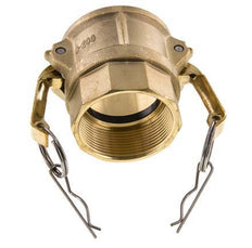 Camlock DN 50 (2'') Brass Coupling Rp 2'' Female Thread Type D MIL-C-27487