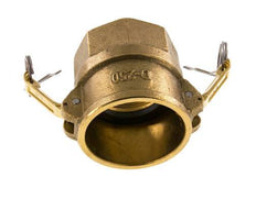 Camlock DN 60 (2 1/2'') Brass Coupling Rp 2 1/2'' Female Thread Type D MIL-C-27487