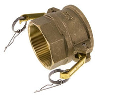 Camlock DN 75 (3'') Brass Coupling Rp 3'' Female Thread Type D MIL-C-27487