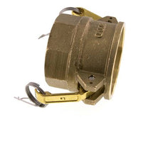 Camlock DN 75 (3'') Brass Coupling Rp 3'' Female Thread Type D MIL-C-27487