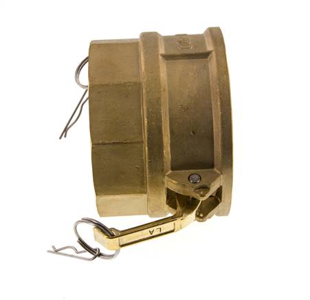Camlock DN 140 (6'') Brass Coupling Rp 6'' Female Thread Type D MIL-C-27487