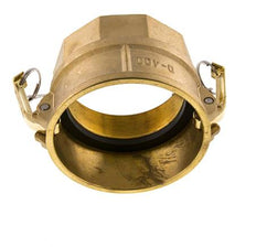 Camlock DN 140 (6'') Brass Coupling Rp 6'' Female Thread Type D MIL-C-27487