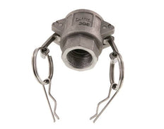 Camlock DN 20 (3/4'') Aluminium Coupling Rp 3/4'' Female Thread Type D MIL-C-27487