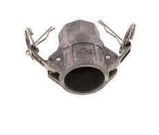 Camlock DN 25 (1'') Aluminium Coupling Rp 1'' Female Thread Type D MIL-C-27487