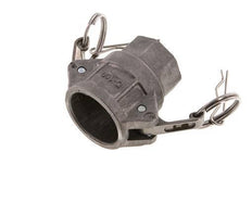 Camlock DN 25 (1'') Aluminium Coupling Rp 1'' Female Thread Type D MIL-C-27487