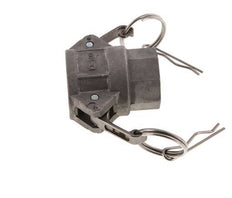 Camlock DN 25 (1'') Aluminium Coupling Rp 1'' Female Thread Type D MIL-C-27487