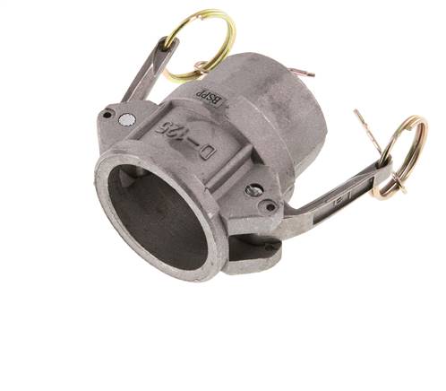 Camlock DN 32 (1 1/4'') Aluminium Coupling Rp 1 1/4'' Female Thread Type D MIL-C-27487