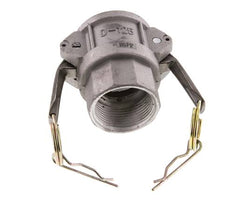 Camlock DN 32 (1 1/4'') Aluminium Coupling Rp 1 1/4'' Female Thread Type D MIL-C-27487