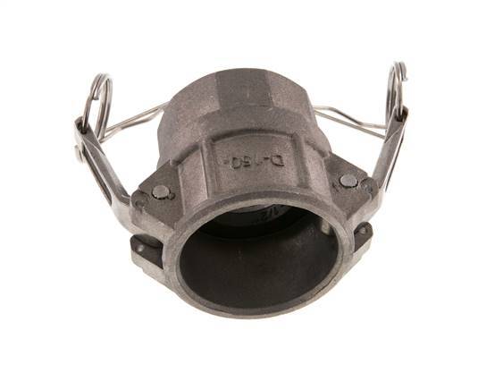 Camlock DN 40 (1 1/2'') Aluminium Coupling Rp 1 1/2'' Female Thread Type D MIL-C-27487
