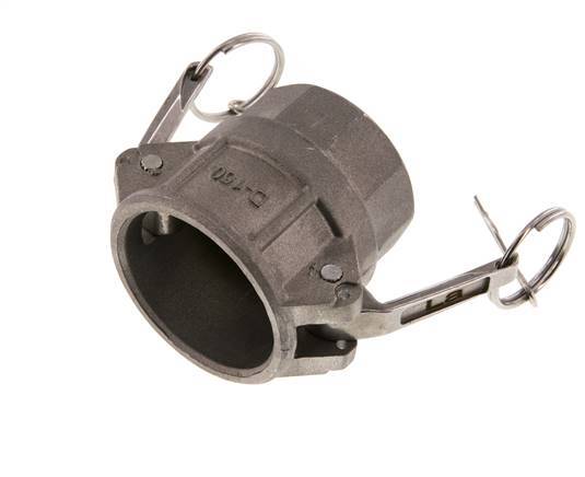 Camlock DN 40 (1 1/2'') Aluminium Coupling Rp 1 1/2'' Female Thread Type D MIL-C-27487