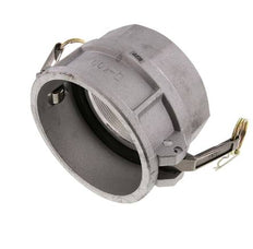 Camlock DN 90 (4'') Aluminium Coupling Rp 4'' Female Thread Type D MIL-C-27487
