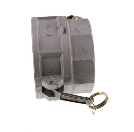 Camlock DN 140 (6'') Aluminium Coupling Rp 6'' Female Thread Type D MIL-C-27487