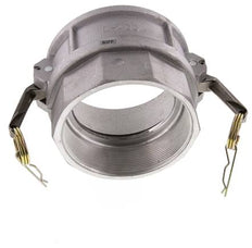 Camlock DN 140 (6'') Aluminium Coupling Rp 6'' Female Thread Type D MIL-C-27487