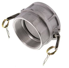Camlock DN 90 (4'') Aluminium Coupling Rp 4'' Female Thread Type D MIL-C-27487