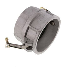 Camlock DN 140 (6'') Aluminium Coupling Rp 6'' Female Thread Type D MIL-C-27487