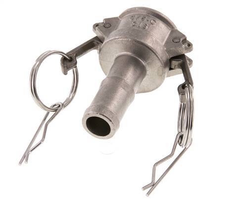 Camlock DN 20 (3/4'') Stainless Steel Coupling Hose Pillar (19 mm) Type C MIL-C-27487