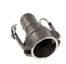 Camlock DN 40 (1 1/2'') Stainless Steel Coupling Hose Pillar (38 mm) Type C MIL-C-27487