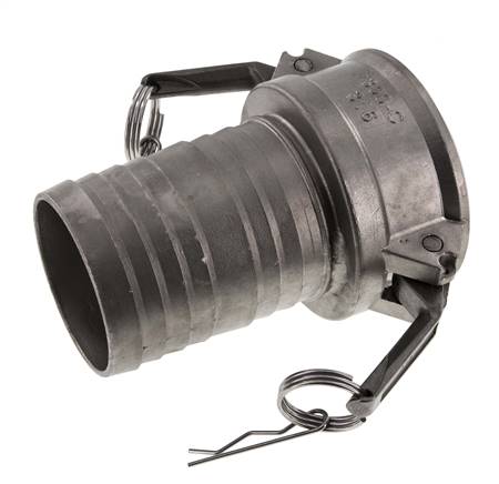 Camlock DN 75 (3'') Stainless Steel Coupling Hose Pillar (75 mm) Type C MIL-C-27487