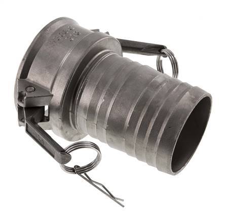 Camlock DN 75 (3'') Stainless Steel Coupling Hose Pillar (75 mm) Type C MIL-C-27487