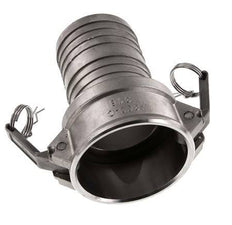 Camlock DN 75 (3'') Stainless Steel Coupling Hose Pillar (75 mm) Type C MIL-C-27487