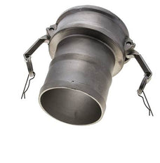 Camlock DN 120 (5'') Stainless Steel Coupling Hose Pillar (127 mm) Type C MIL-C-27487