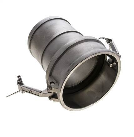 Camlock DN 120 (5'') Stainless Steel Coupling Hose Pillar (127 mm) Type C MIL-C-27487