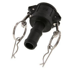 Camlock DN 20 (3/4'') Polypropylene Coupling Hose Pillar (19 mm) Type C MIL-C-27487