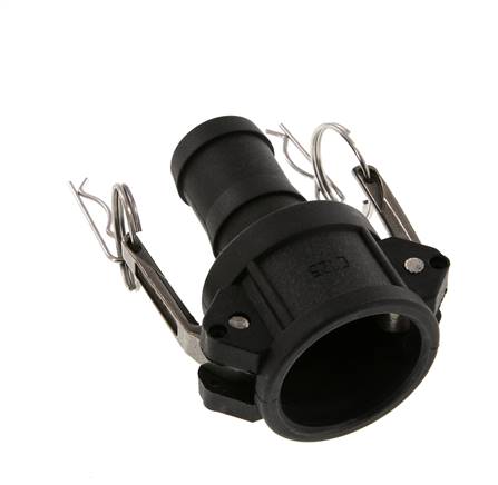 Camlock DN 32 (1 1/4'') Polypropylene Coupling Hose Pillar (32 mm) Type C MIL-C-27487