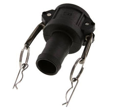 Camlock DN 32 (1 1/4'') Polypropylene Coupling Hose Pillar (32 mm) Type C MIL-C-27487