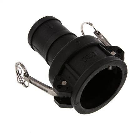 Camlock DN 50 (2'') Polypropylene Coupling Hose Pillar (50 mm) Type C MIL-C-27487