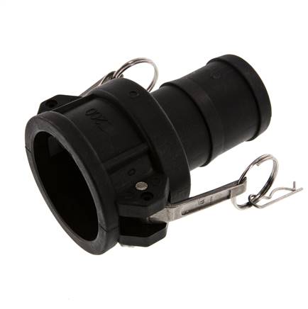Camlock DN 50 (2'') Polypropylene Coupling Hose Pillar (50 mm) Type C MIL-C-27487