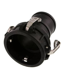 Camlock DN 90 (4'') Polypropylene Coupling Hose Pillar (100 mm) Type C MIL-C-27487