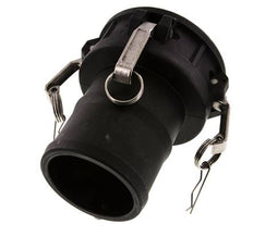 Camlock DN 90 (4'') Polypropylene Coupling Hose Pillar (100 mm) Type C MIL-C-27487