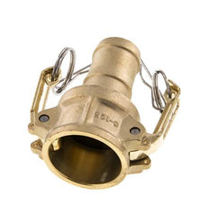 Camlock DN 32 (1 1/4'') Brass Coupling Hose Pillar (32 mm) Type C MIL-C-27487