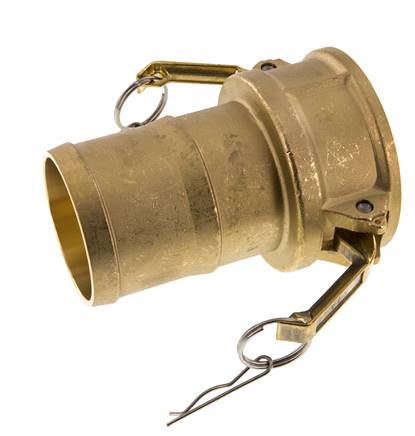 Camlock DN 120 (5'') Brass Coupling Hose Pillar (127 mm) Type C MIL-C-27487
