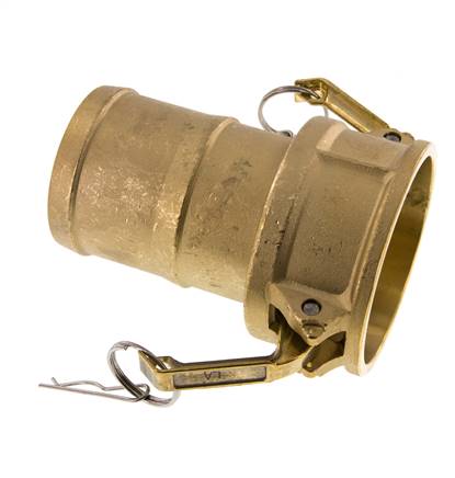 Camlock DN 120 (5'') Brass Coupling Hose Pillar (127 mm) Type C MIL-C-27487
