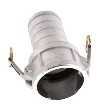 Camlock DN 60 (2 1/2'') Aluminium Coupling Hose Pillar (63 mm) Type C MIL-C-27487