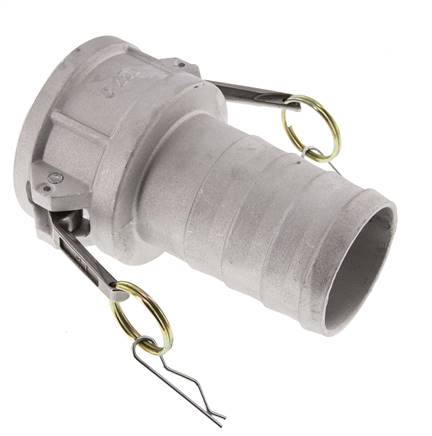 Camlock DN 60 (2 1/2'') Aluminium Coupling Hose Pillar (63 mm) Type C MIL-C-27487