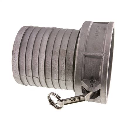 Camlock DN 140 (6'') Aluminium Coupling Hose Pillar (150 mm) Type C MIL-C-27487